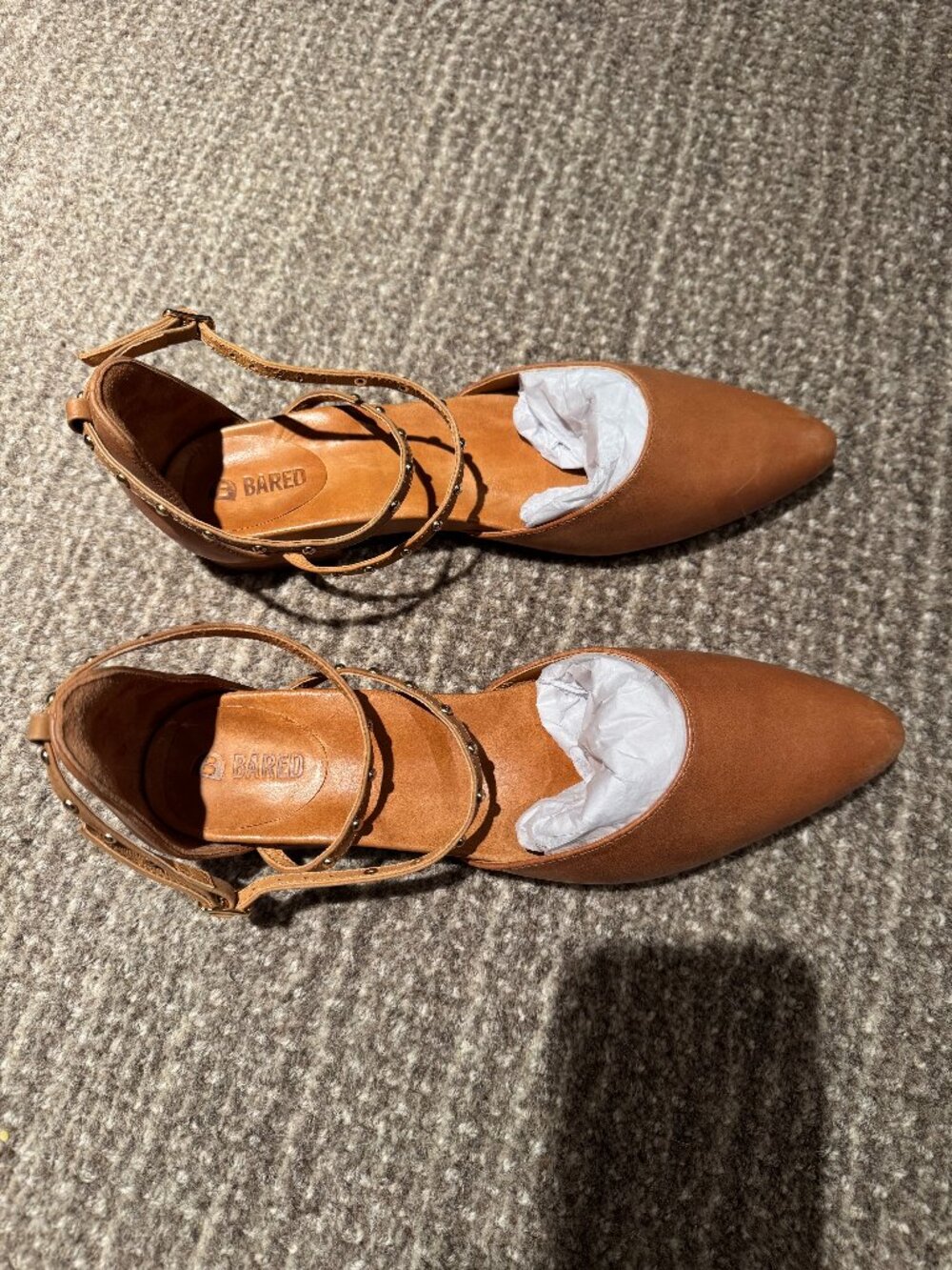 Bared Footwear Grackle Shoes in Light Tan